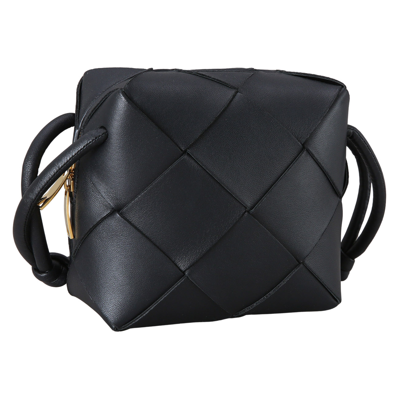 BOTTEGA VENETA(USED)보테가베네타 루프 인트레치아토 스몰 레더 크로스백